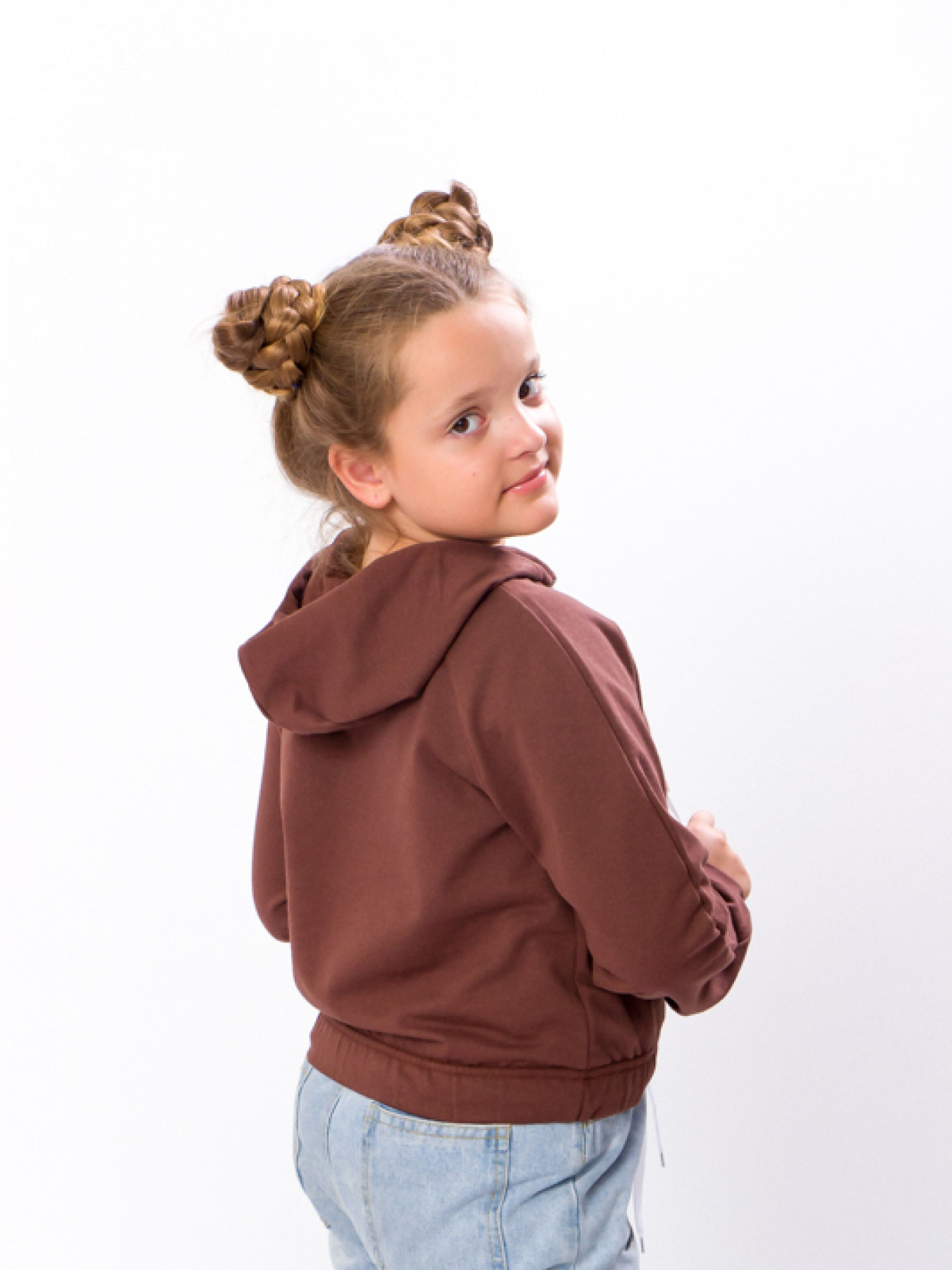 Худи Носи своє модель 6329-057-33-korichnevij Фото