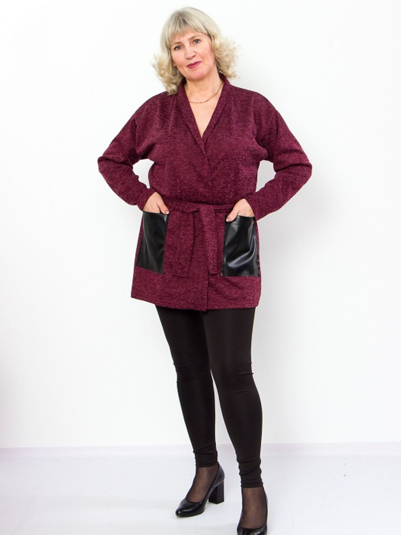 Кардиган Носи своє модель 8041-068-bordovij Фото