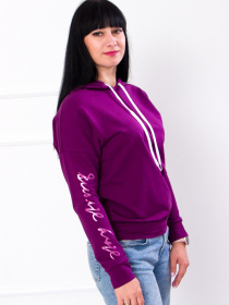 Худі Носи своє модель 8155-105-33-baklazhan Фото