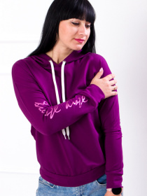 Худі Носи своє модель 8155-105-33-baklazhan Фото