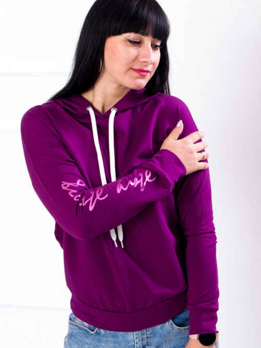 Худи Носи своє модель 8155-105-33-baklazhan Фото