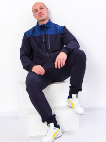 Спортивний костюм Носи своє модель 8250-057-sinj-chornilxno-sinj Фото