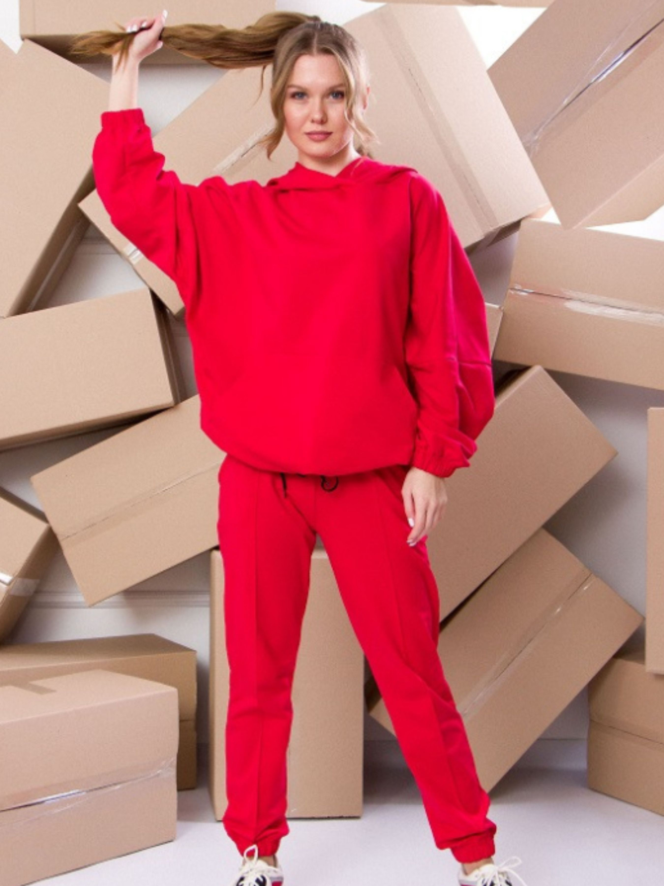 Спортивний костюм Носи своє модель 8263-057-chervonij Фото