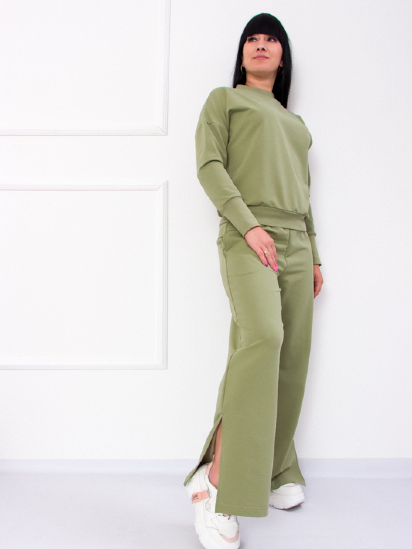 Спортивний костюм Носи своє модель 8278-057-olivka Фото