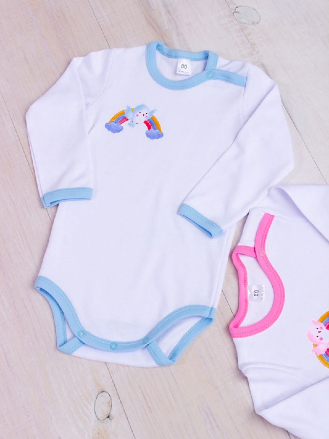 Боди для младенцев Носи своє модель 5010-038-33-1-blij-blakitnij Фото