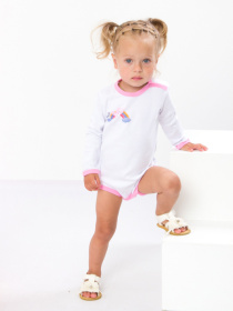 Боди для младенцев Носи своє модель 5010-038-33-1-blij-rozhevij Фото