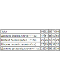 Нательный комбинезон Носи своє модель 5058-001-persik Фото