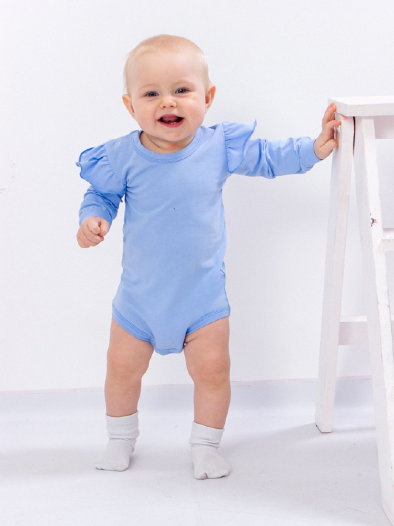 Боді для немовлят Носи своє модель 5062-036-blakitnij Фото