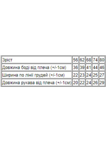 Боді для немовлят Носи своє модель 5062-036-blakitnij Боді для немовлят Носи своє модель 5062-036-blakitnij Фото