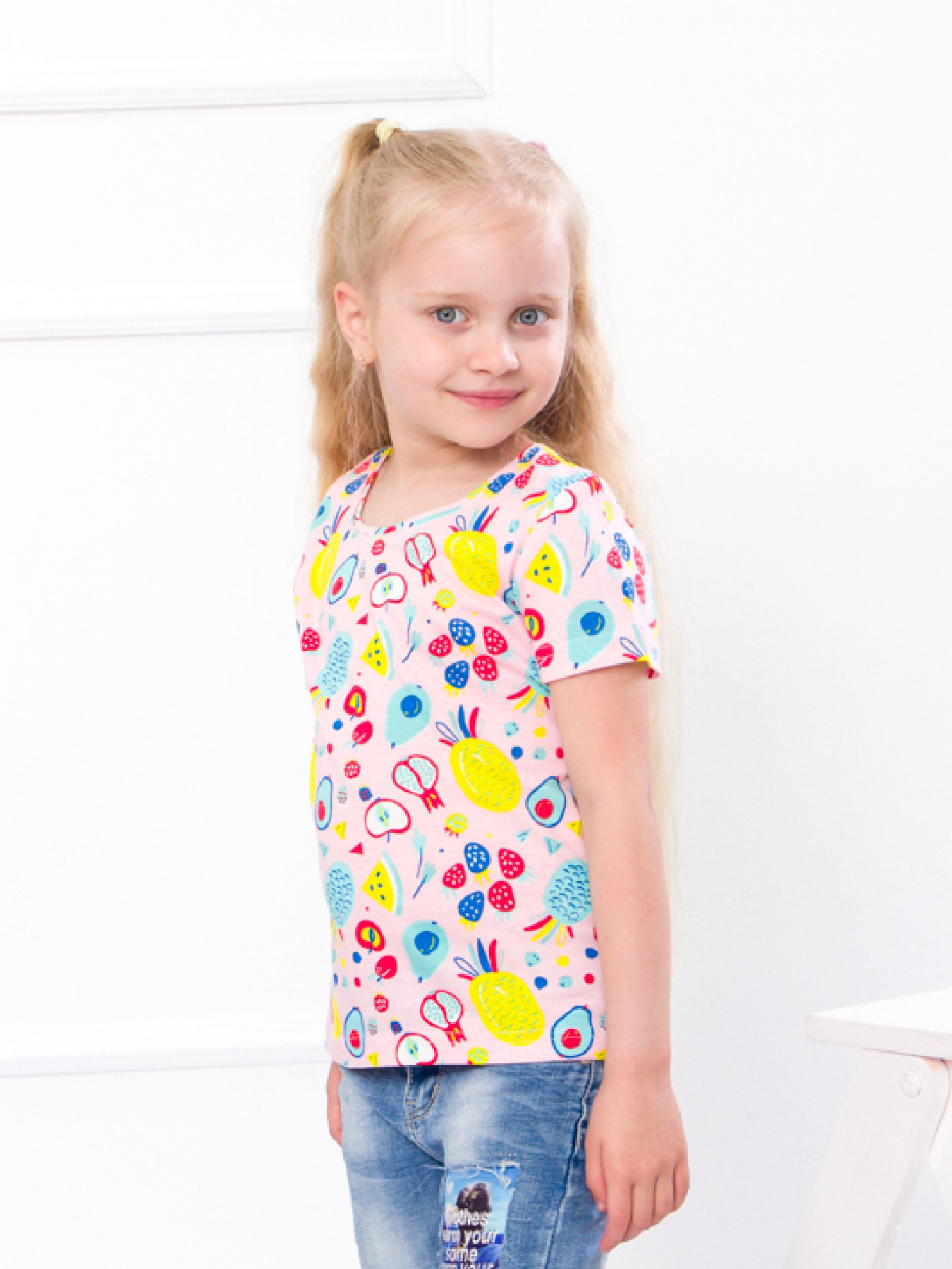 Футболка Носи своє модель 6012-002-2-fruktiki-rozhevij Фото