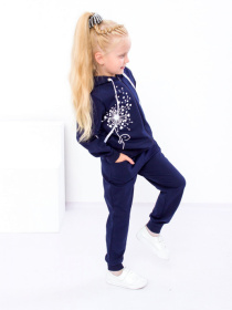 Спортивный костюм Носи своє модель 6018-057-33-5-chornilxno-sinj Фото