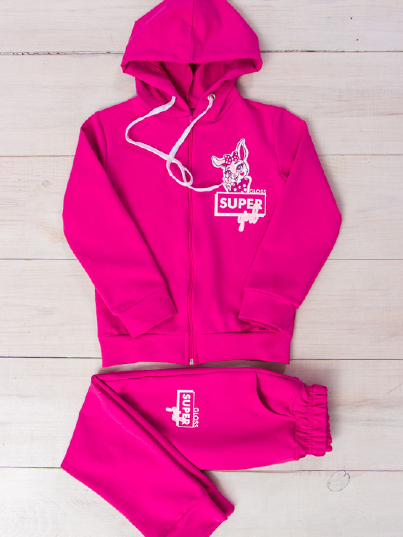 Спортивный костюм Носи своє модель 6018-057-33-5-malinovij-koral Фото