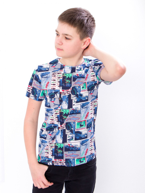 Футболка Носи своє модель 6021-002-4-akula-sinj Фото