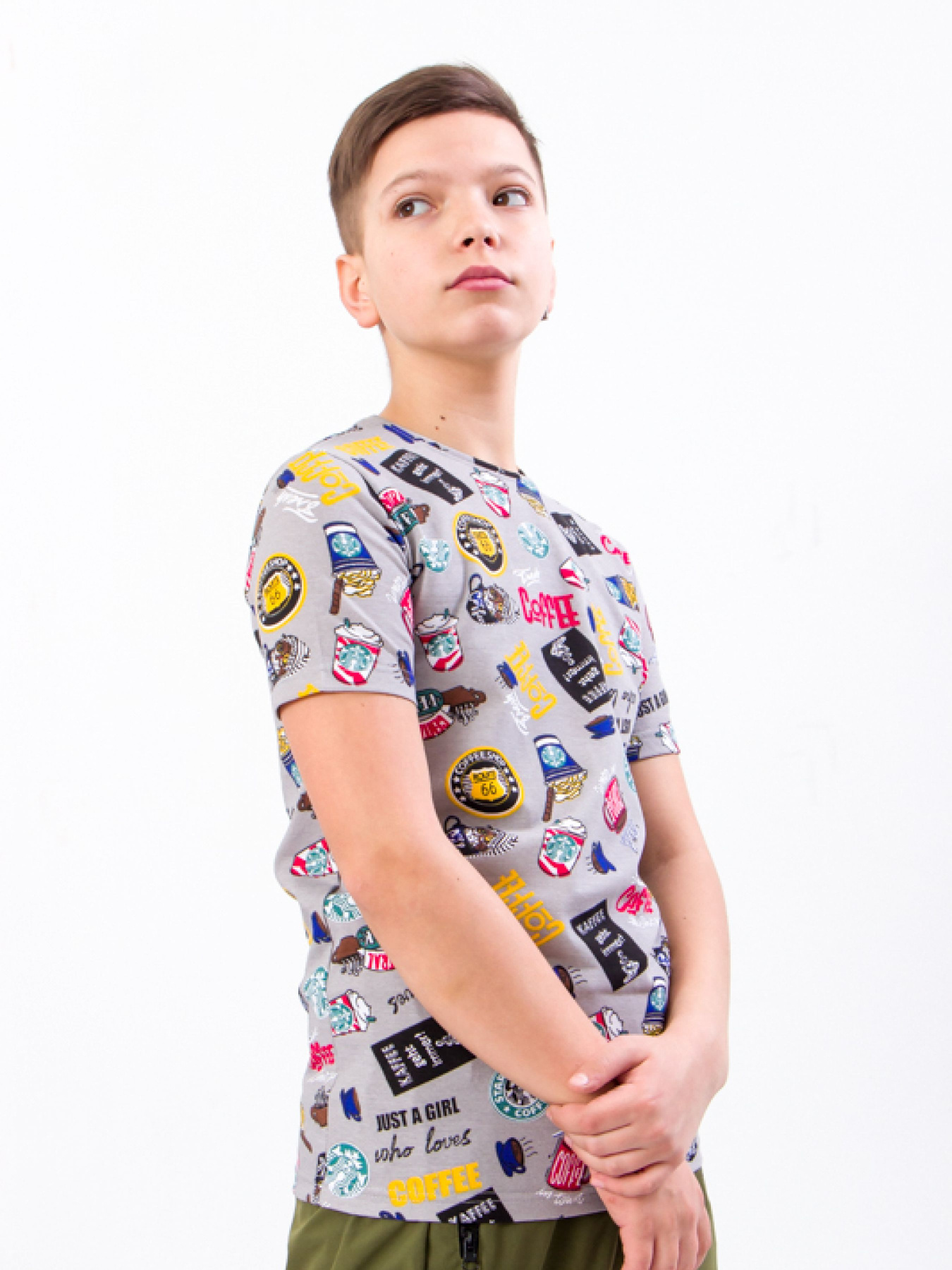 Футболка Носи своє модель 6021-002-4-coffe-srij Фото