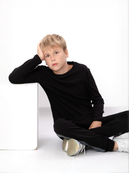 Лонгслів Носи своє модель 6025-015-4-chornij Фото