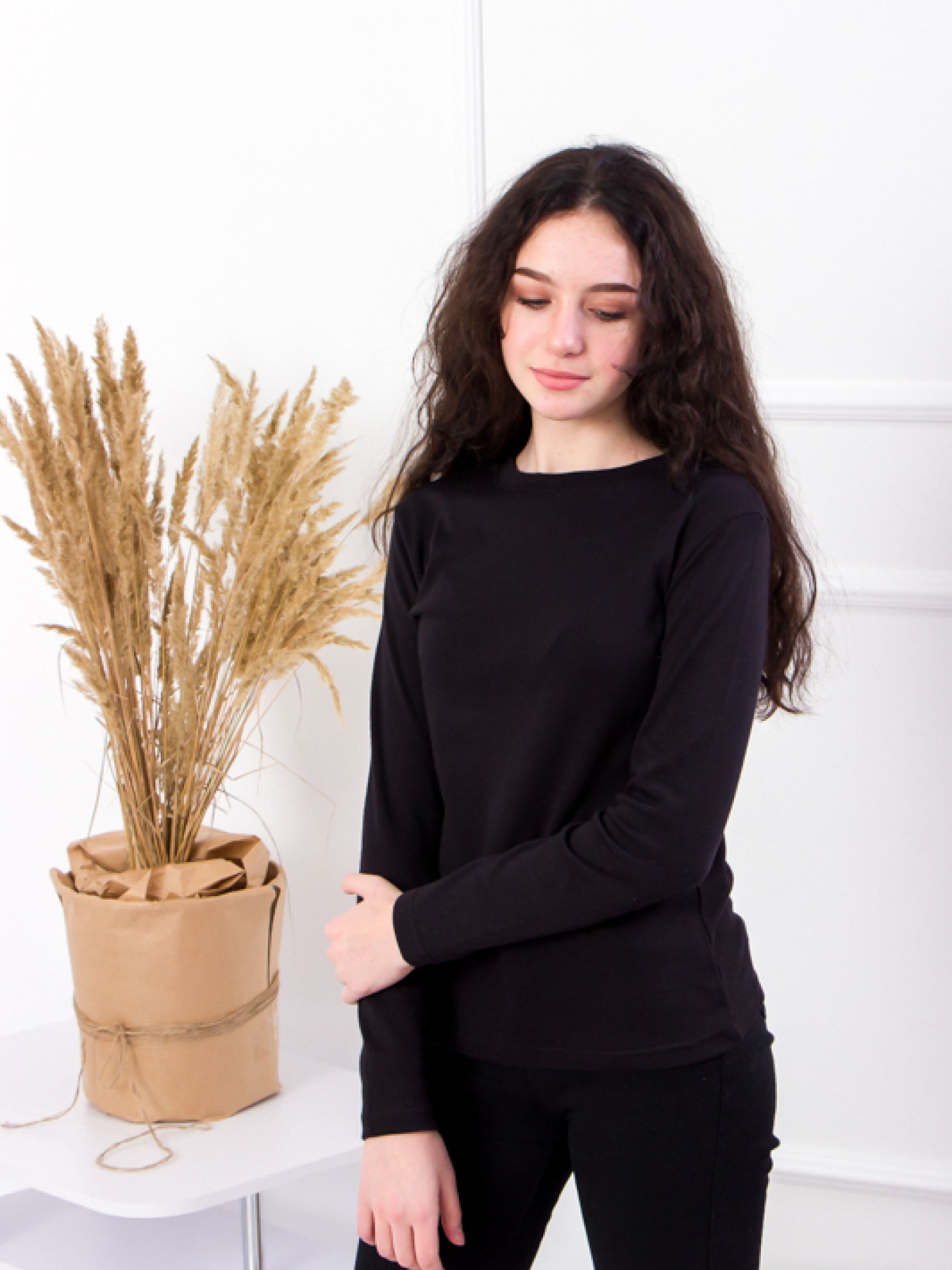 Лонгслив Носи своє модель 6025-015-5-chornij Фото