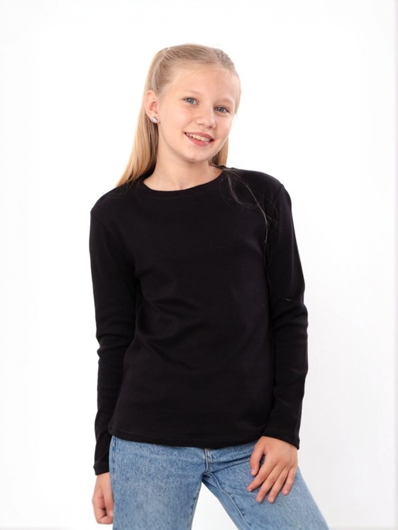 Лонгслив Носи своє модель 6025-015-5-chornij Фото