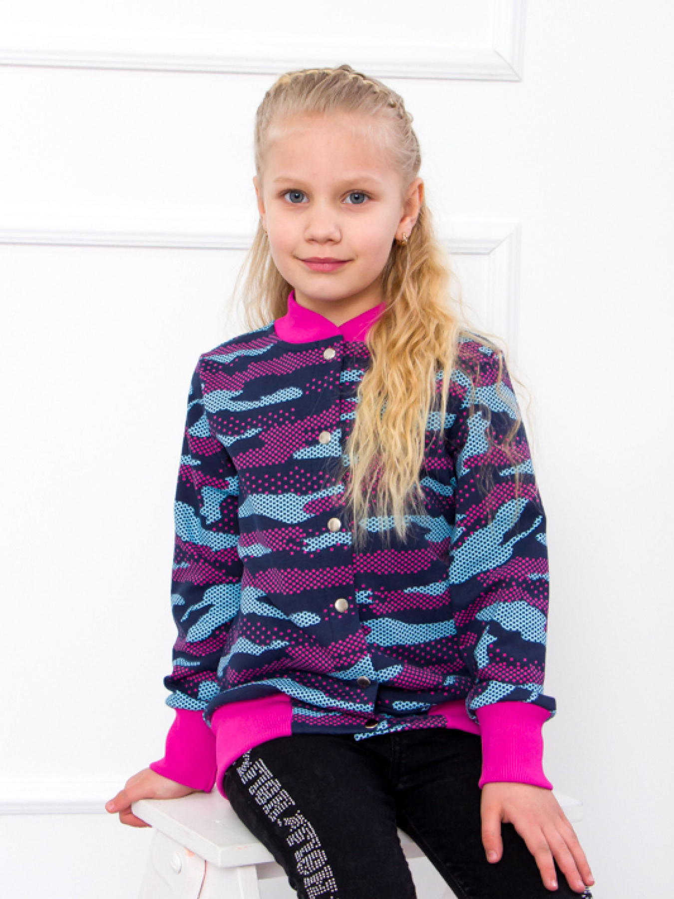 Кофта Носи своє модель 6029-055-5-1-kamuflqzh-malina Фото