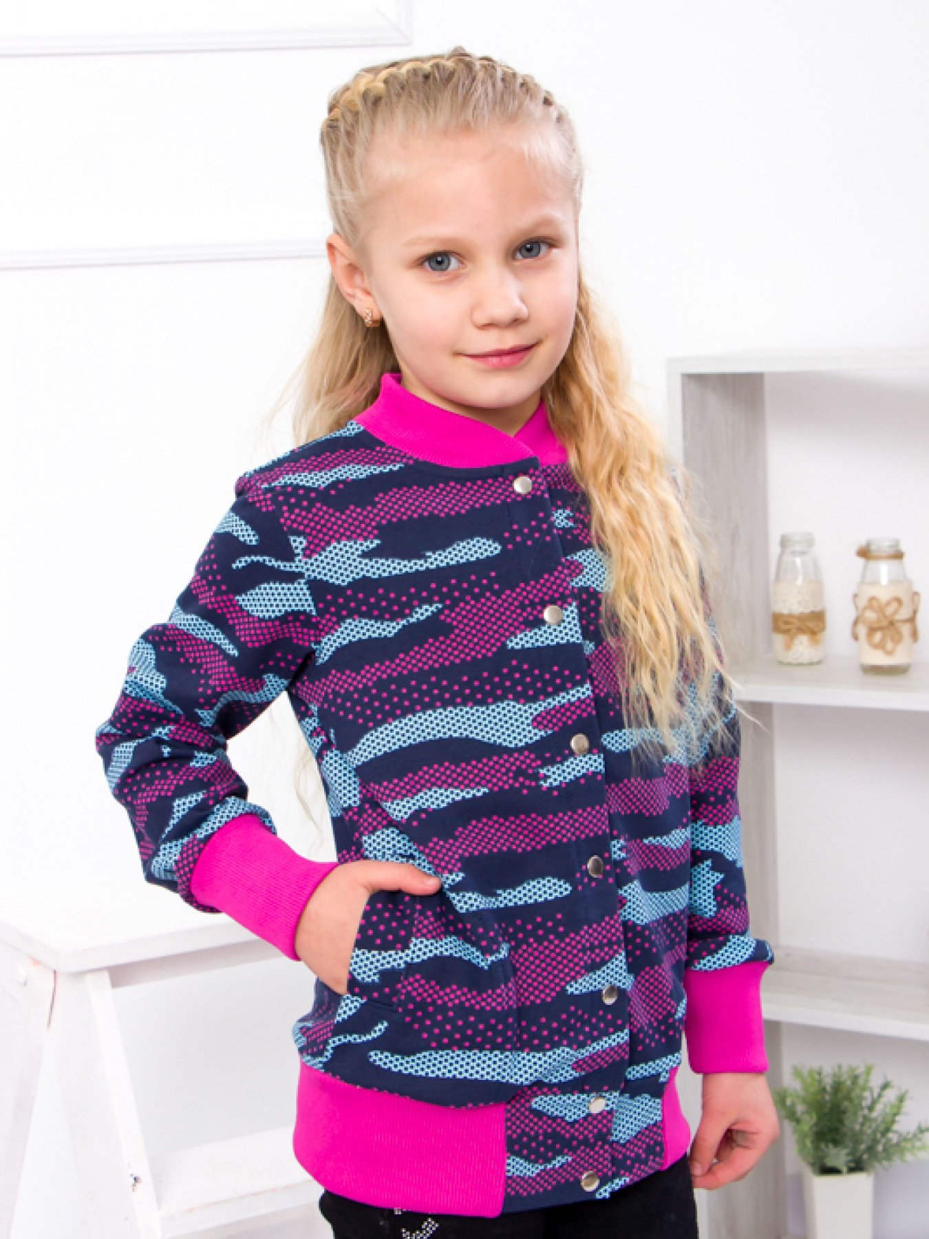 Кофта Носи своє модель 6029-055-5-1-kamuflqzh-malina Фото