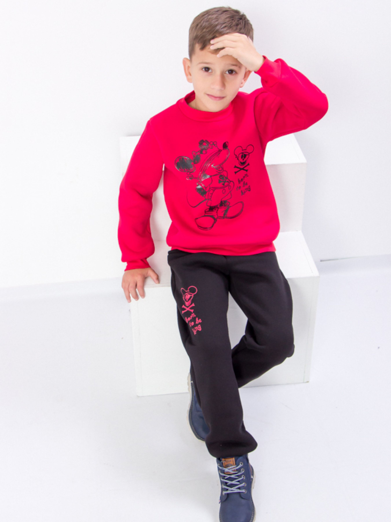 Спортивный костюм Носи своє модель 6063-025-33-4-chervonij-mkk Фото