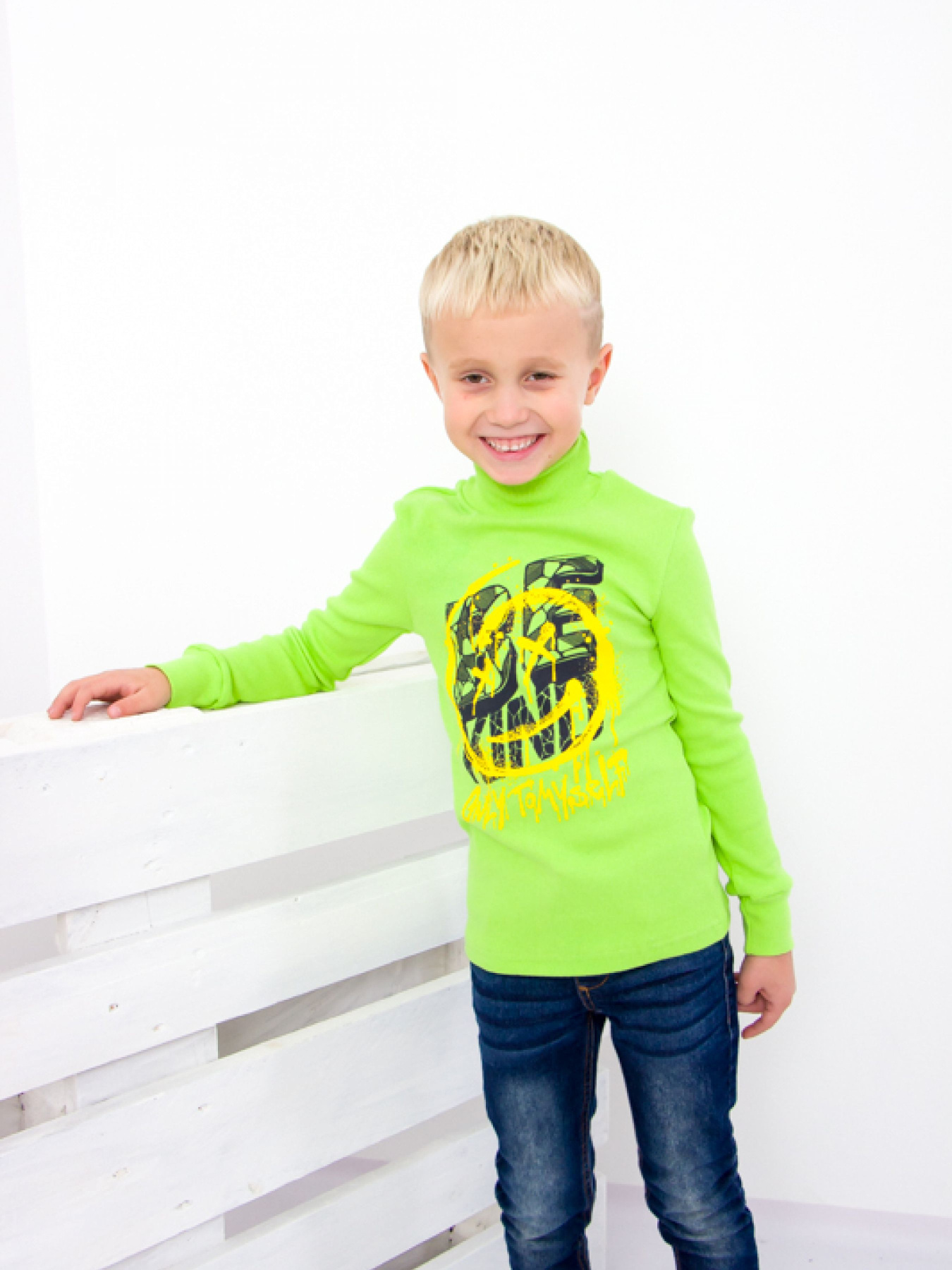 Водолазка Носи своє модель 6068-019-33-2-salatovij Фото