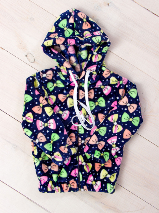 Кофта Носи своє модель 6071-035-5-bantiki-chornilxno-sinj Фото