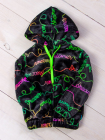 Флісова кофта Носи своє модель 6071-035-5-chornij-nadpisi Фото