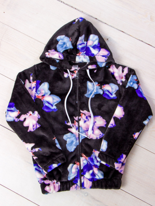 Флисовая кофта Носи своє модель 6071-035-5-kvti-na-chornomu Фото