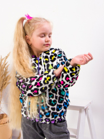 Флисовая кофта Носи своє модель 6071-035-5-leopard-rznokolxorovij Фото