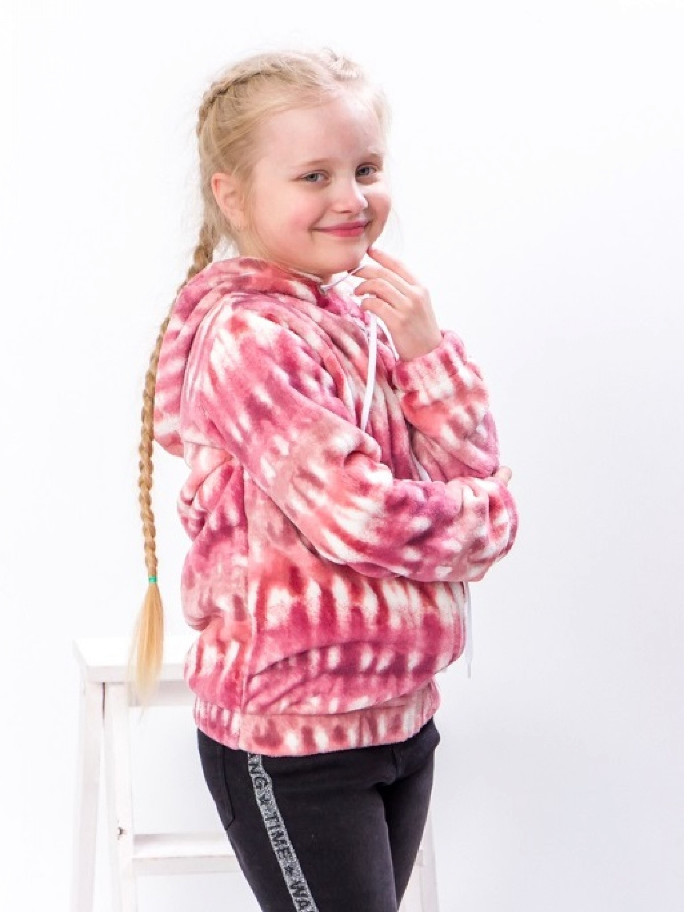 Флісова кофта Носи своє модель 6071-035-5-pudra Фото