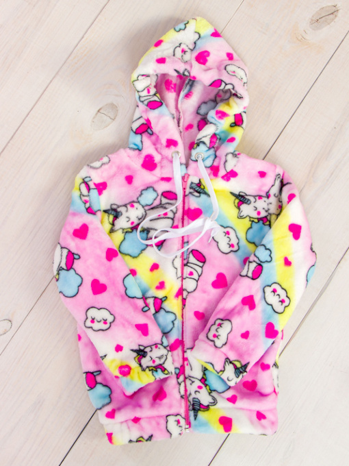 Флисовая кофта Носи своє модель 6071-035-5-rozhevij-dinorg Фото