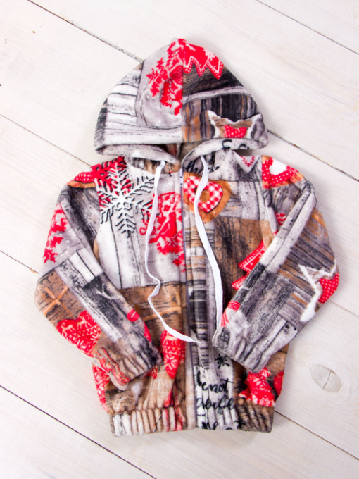 Флісова кофта Носи своє модель 6071-035-5-serdechka-na-sromu Фото