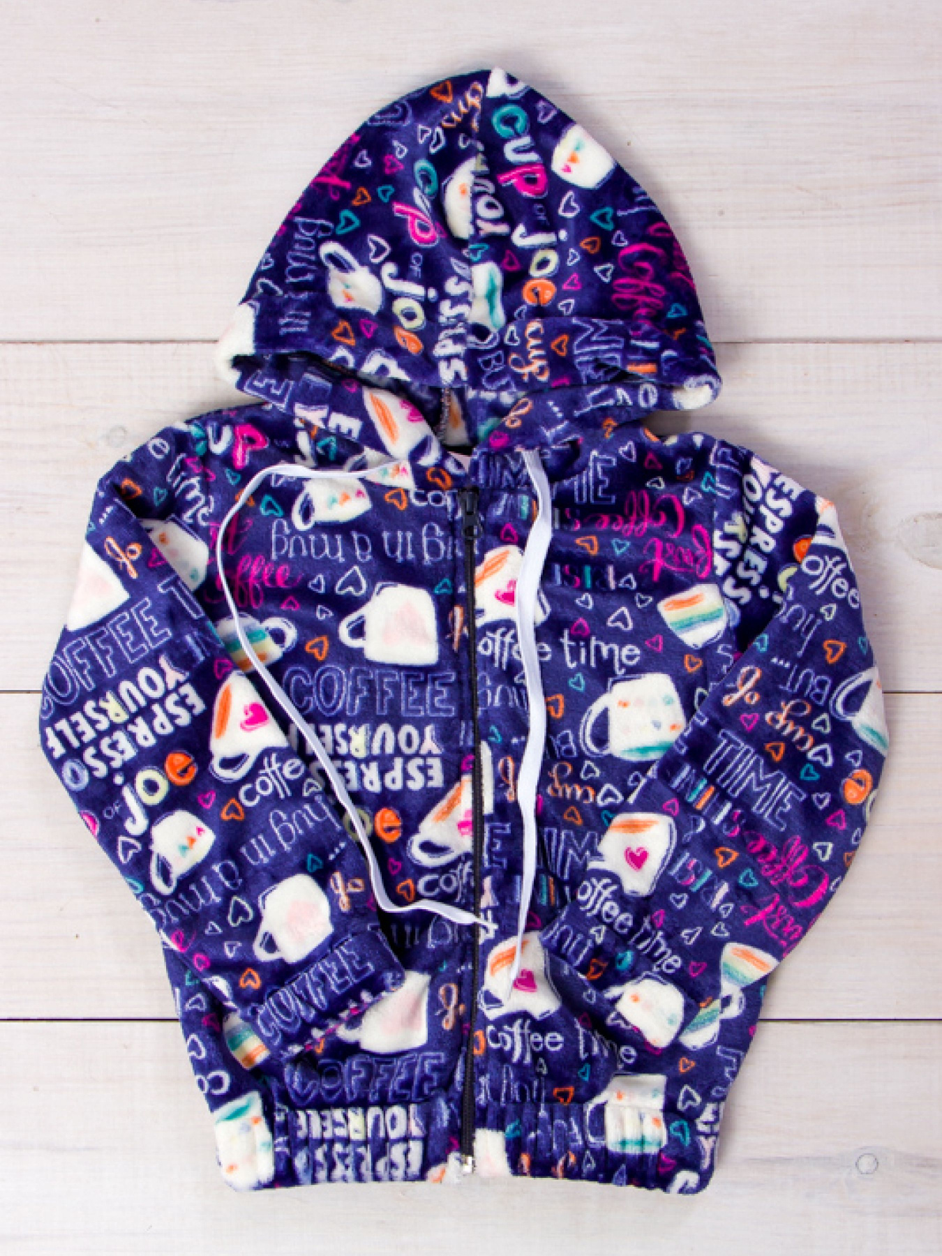 Флісова кофта Носи своє модель 6071-035-5-temno-sinj-chashka Фото