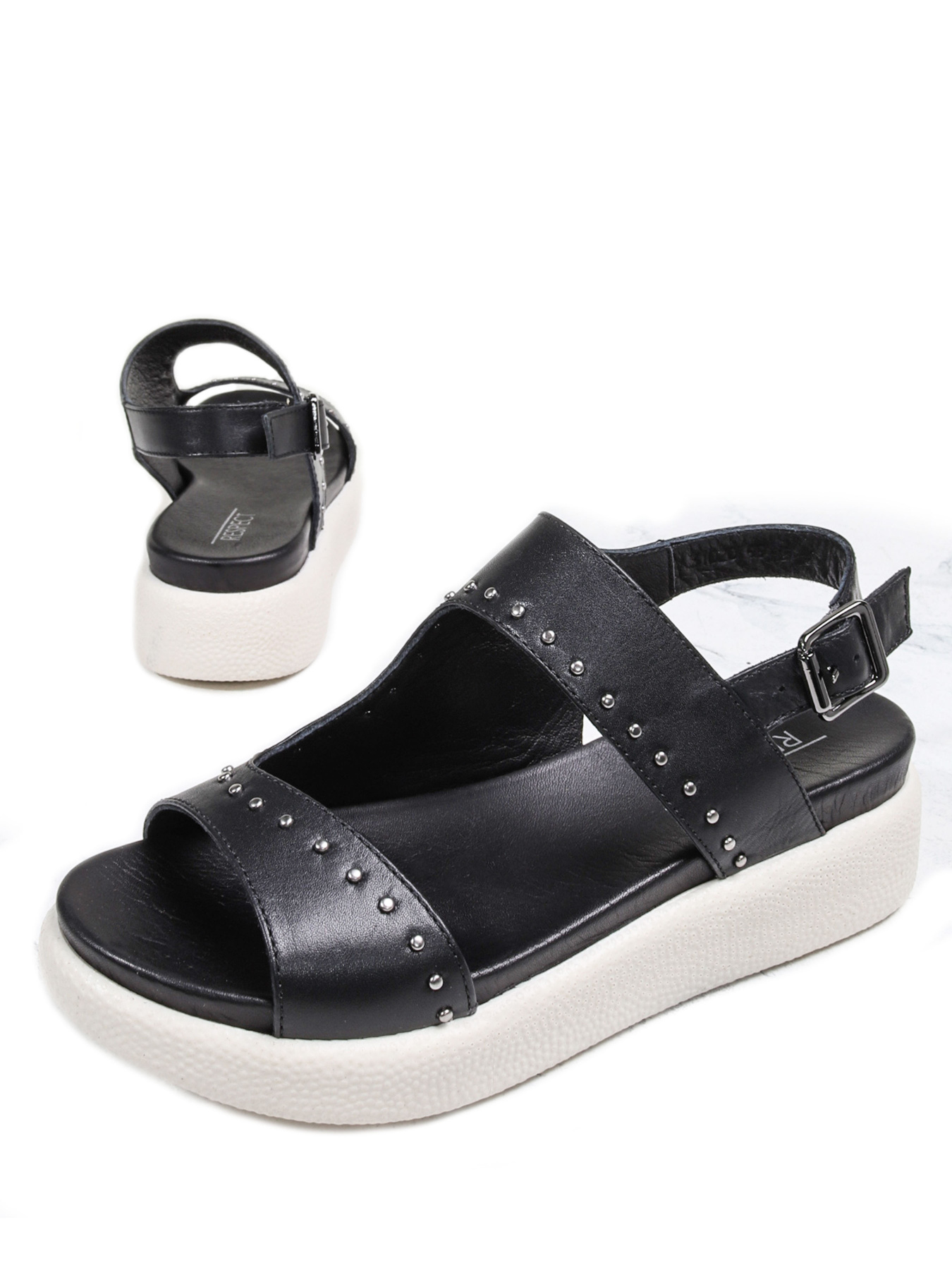 Сандалии Respect модель 31020-99_SIYAH Фото