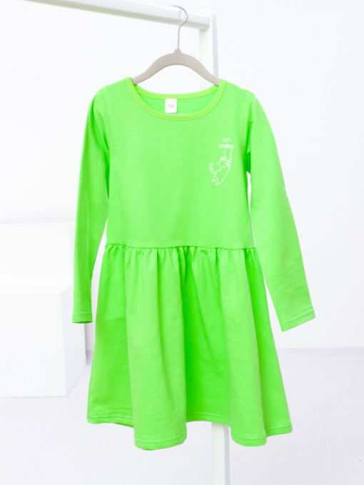 Платье мини Носи своє модель 6117-023-33-1-salatovij-kotik Фото