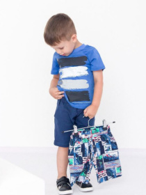 Набор шорт Носи своє модель 6208-2-akula-chornilxno-sinj Фото