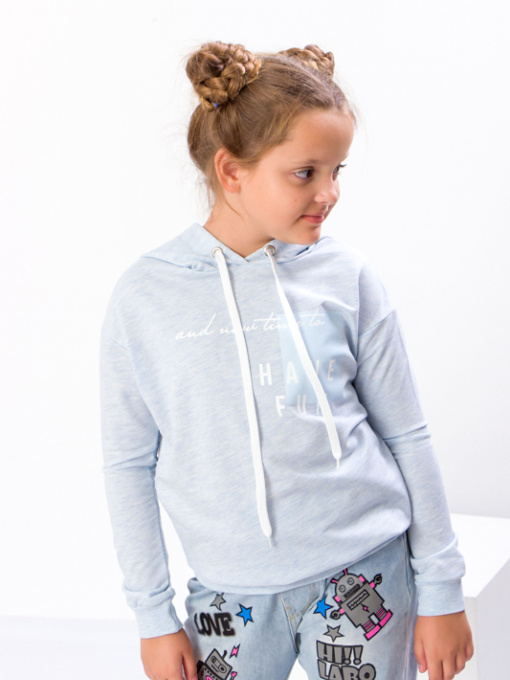 Худи Носи своє модель 6230-057-33-blakitnij-melanzh Фото