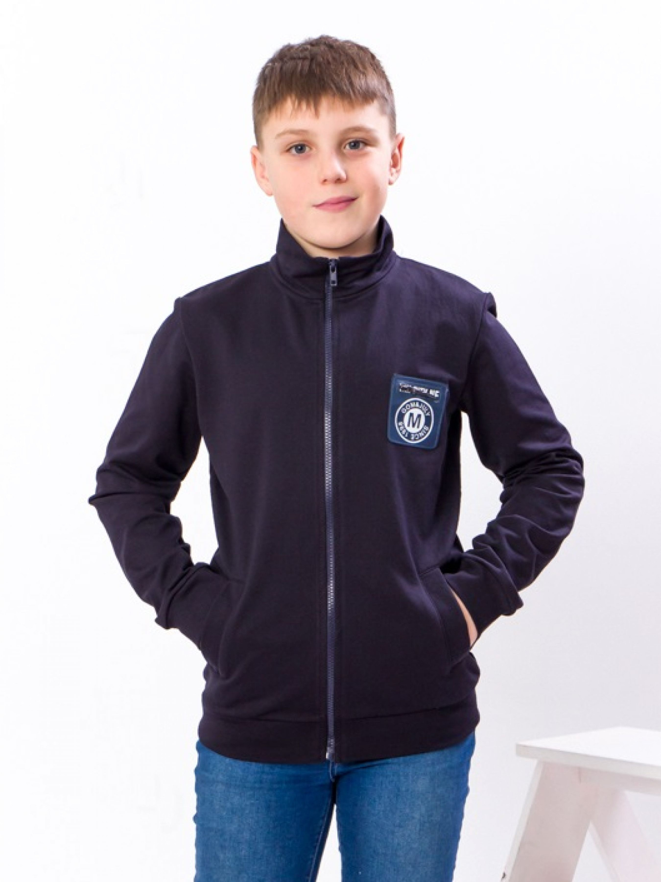 Кофта Носи своє модель 6239-057-chornilxno-sinj Фото