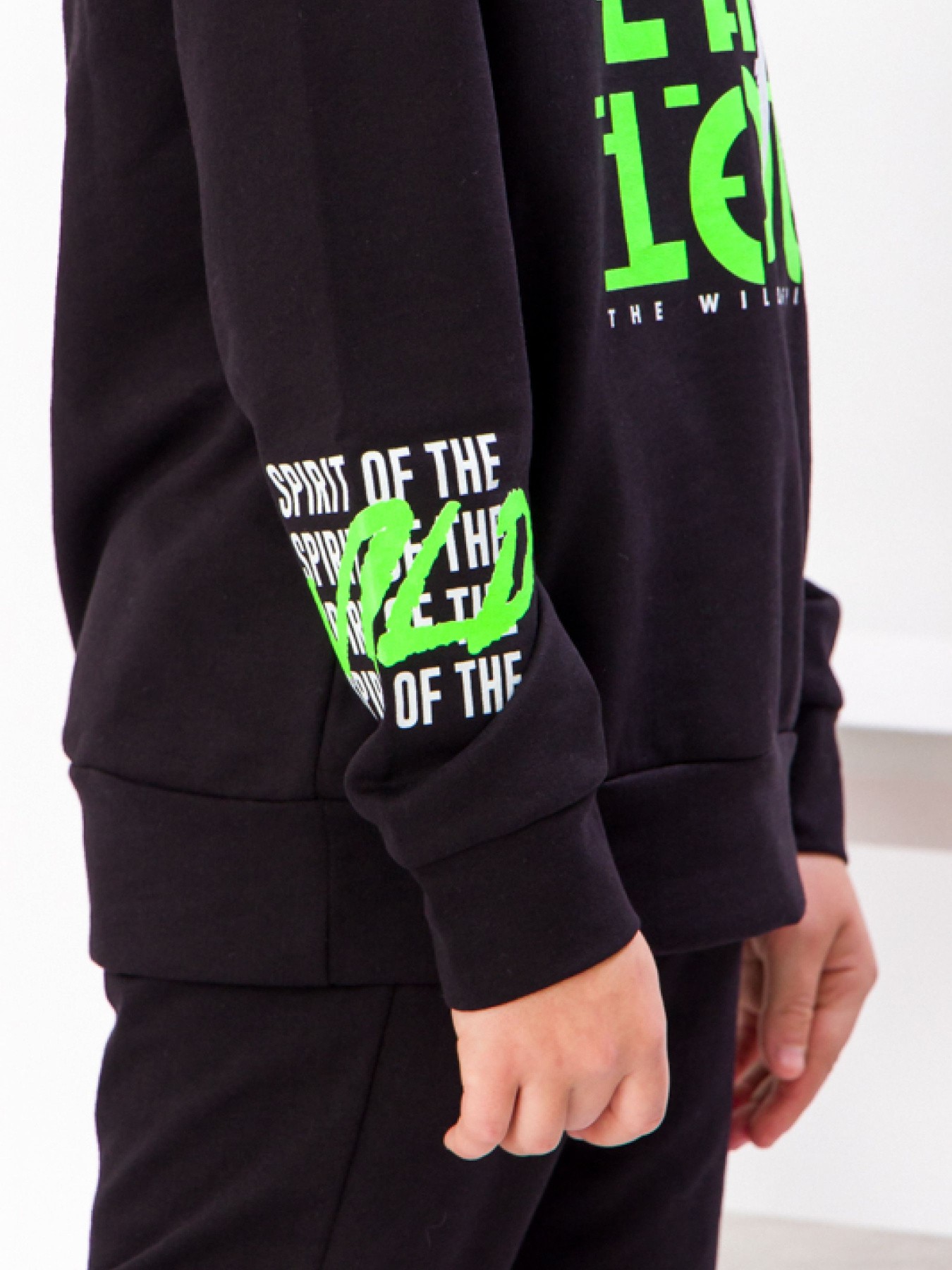 Повседневный костюм Носи своє модель 6254-057-33-chornij Повседневный костюм Носи своє модель 6254-057-33-chornij Фото