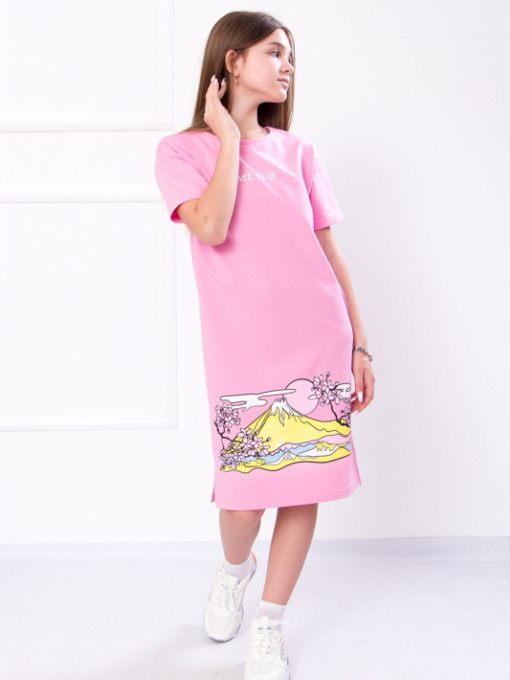 Сукня-футболка Носи своє модель 6260-057-33-rozhevij Фото