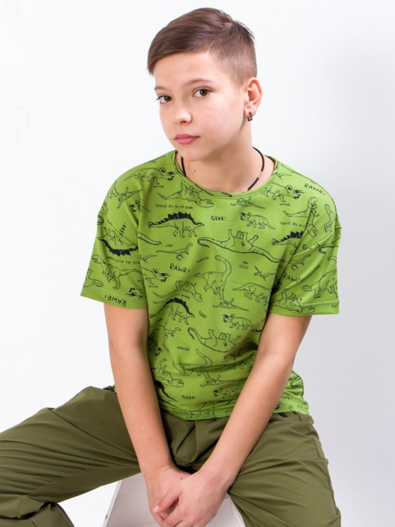 Футболка Носи своє модель 6263-055-olivka Фото