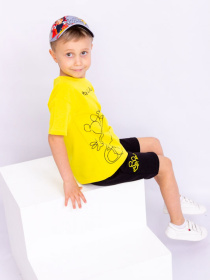 Повсякденний костюм Носи своє модель 6265-057-33-zhovtij-chornij Фото