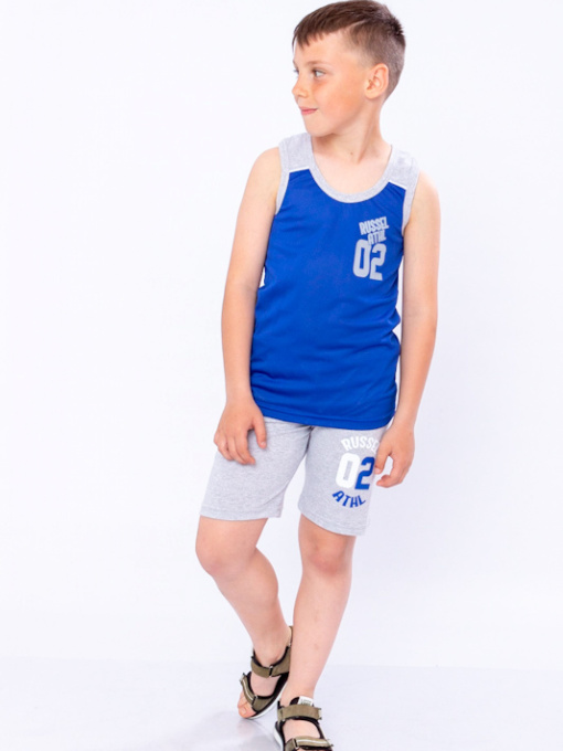 Повседневный костюм Носи своє модель 6270-100-33-elektrik-srij Повседневный костюм Носи своє модель 6270-100-33-elektrik-srij Фото