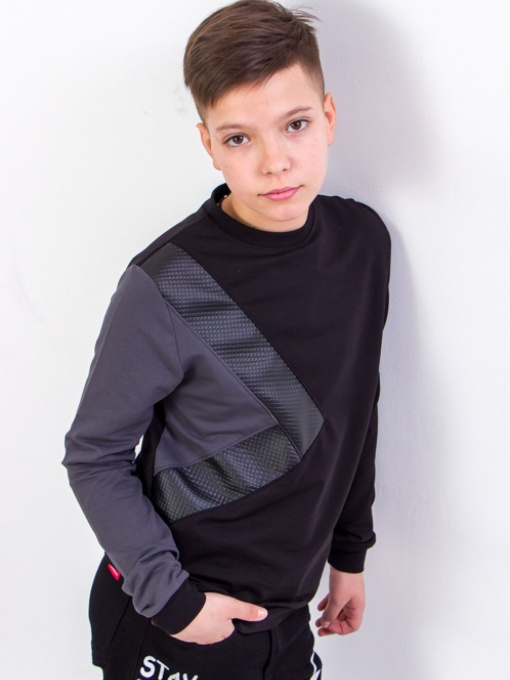 Свитшот Носи своє модель 6271-057-chornij Фото