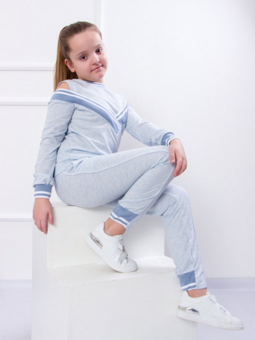 Спортивный костюм Носи своє модель 6273-057-blakitnij-melanzh Фото