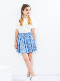 Спідниця міні Носи своє Модель 6276-102-1-glochki-na-blakitnomu Фото