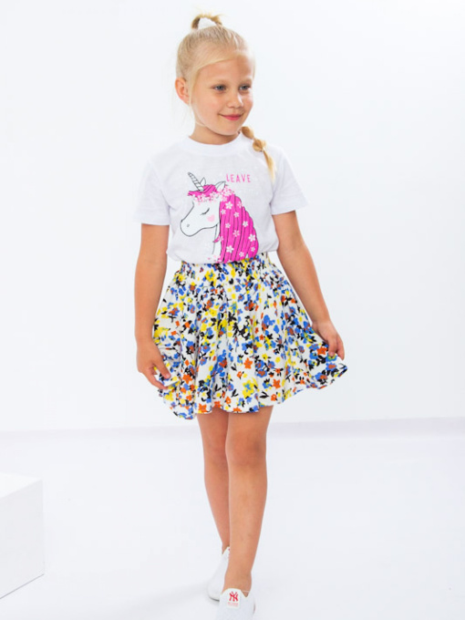 Юбка мини Носи своє модель 6276-102-2-kvti-na-blomu Фото