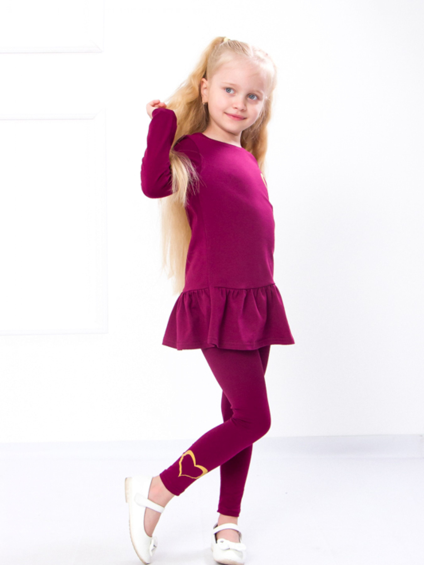 Повседневный костюм Носи своє модель 6285-036-33-bordovij Фото