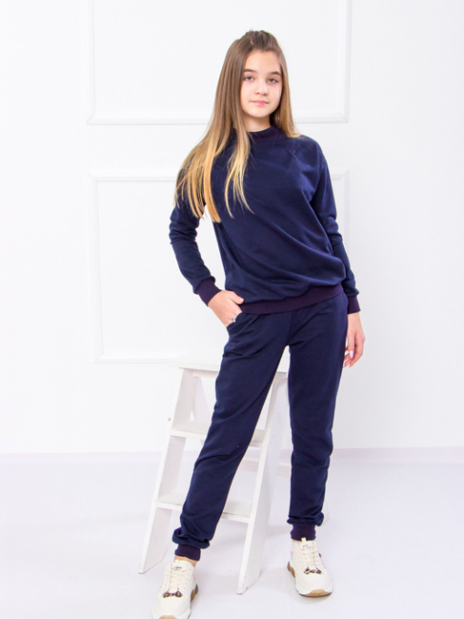 Спортивный костюм Носи своє модель 6296-057-chornilxno-sinj Фото