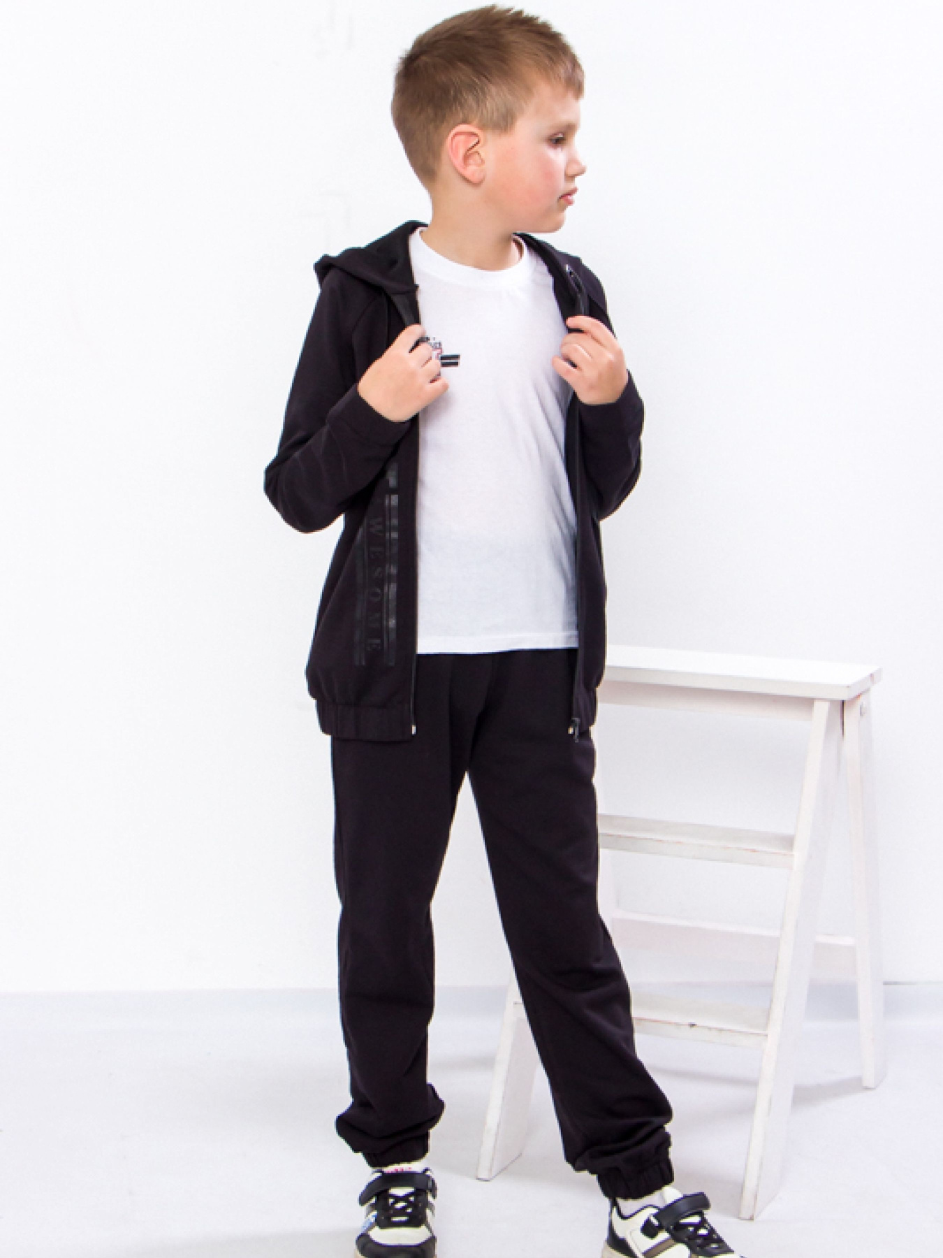 Спортивный костюм Носи своє модель 6309-057-33-chornij Фото